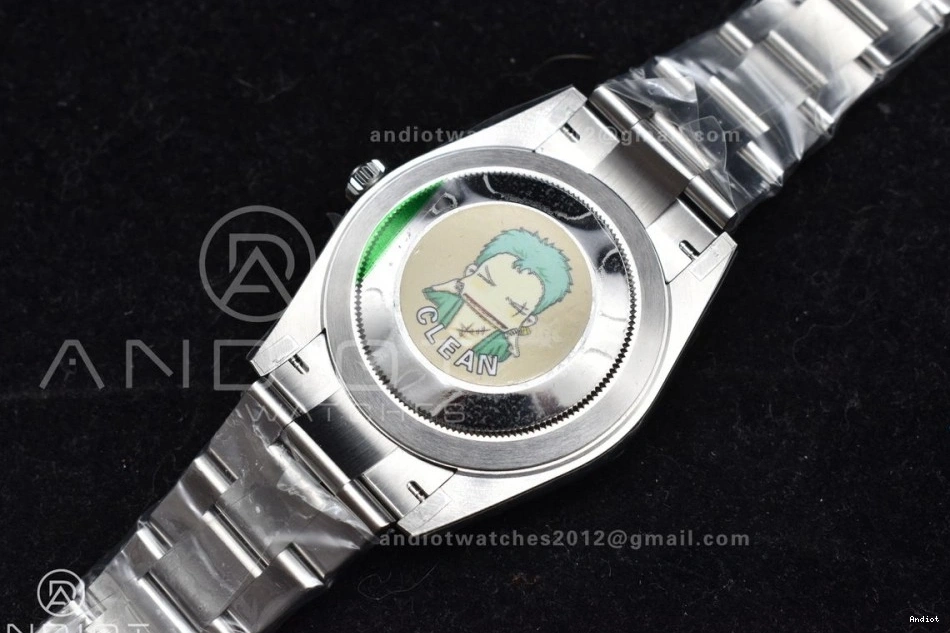 Steel Best DIWF 41mm 904L Edition 124300 Green Perpetual A3230 1:1 Oyster Dial 0513